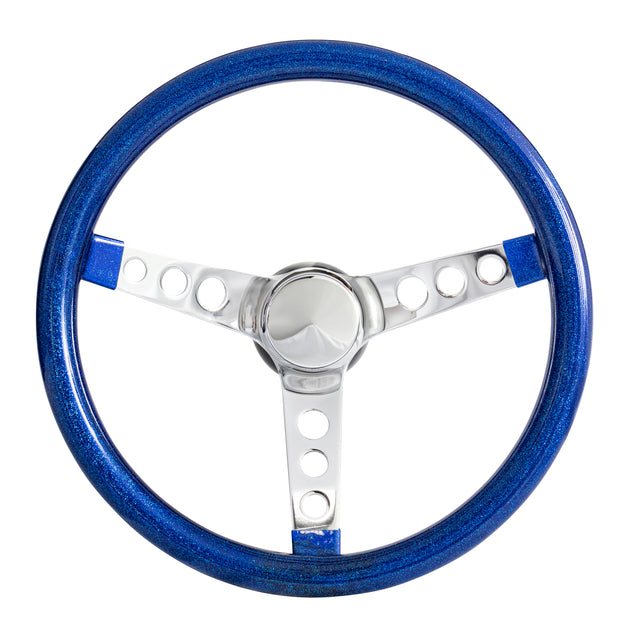 #8466	Classic 15" Metal Flake Blue