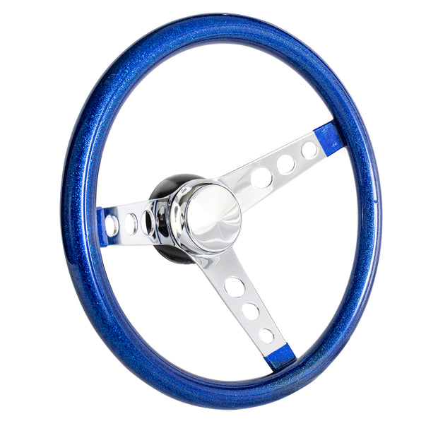 #8466	Classic 15" Metal Flake Blue