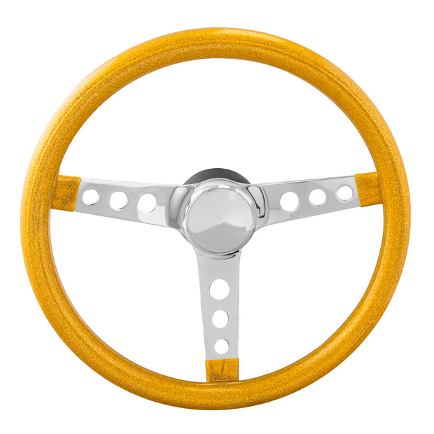 #8467	Classic 15" Metal Flake Gold