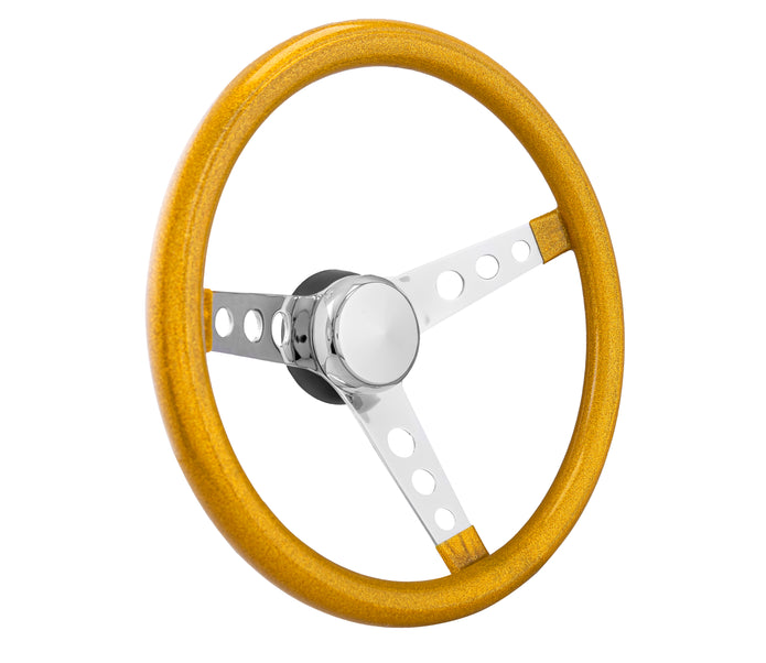 #8467	Classic 15" Metal Flake Gold