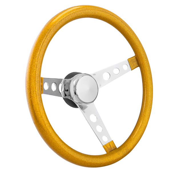 #8467	Classic 15" Metal Flake Gold