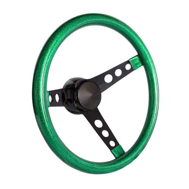 #8452	Classic 13.5 " Metal Flake Green