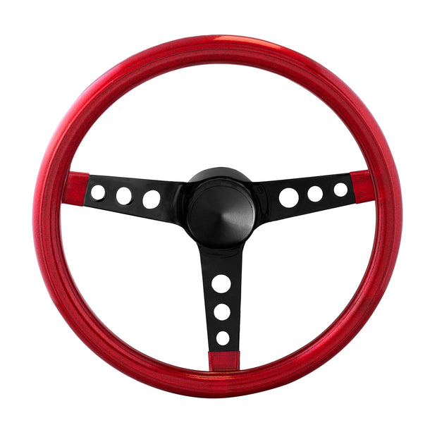 #8475	Classic 15" Metal Flake RED