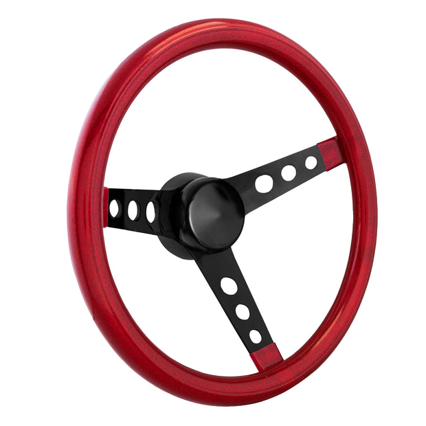 #8475	Classic 15" Metal Flake RED