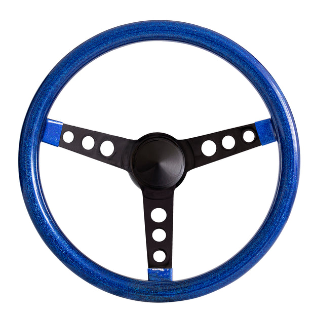 #8456	Classic 13.5 " Metal Flake Blue