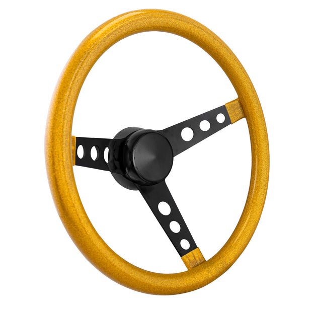 #8477	Classic 15" Metal Flake Gold