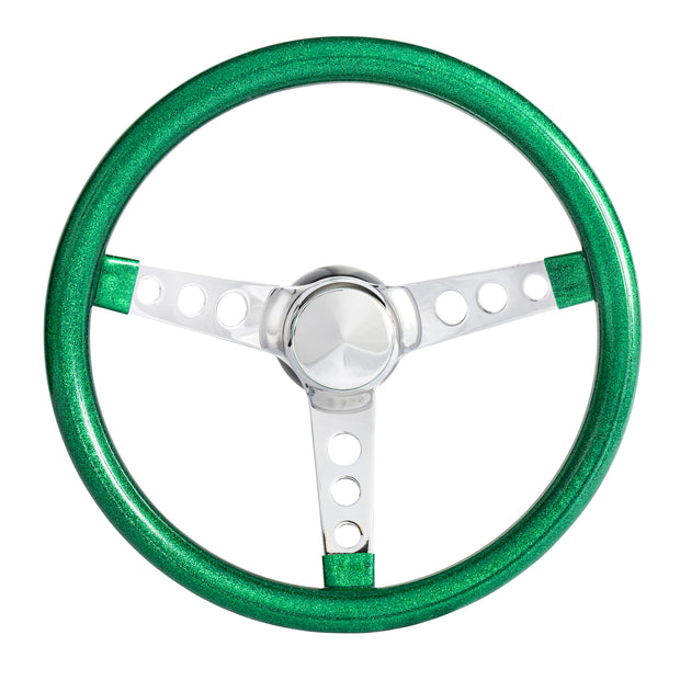 #8462	Classic 15" Metal Flake Green