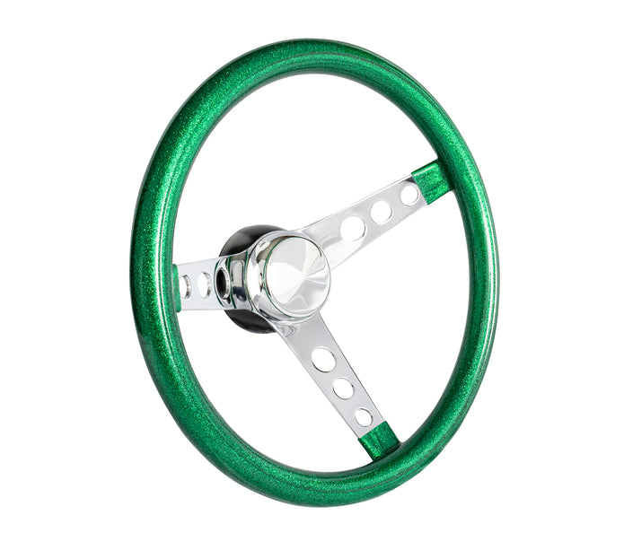 #8462	Classic 15" Metal Flake Green