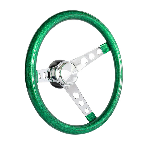 #8462	Classic 15" Metal Flake Green