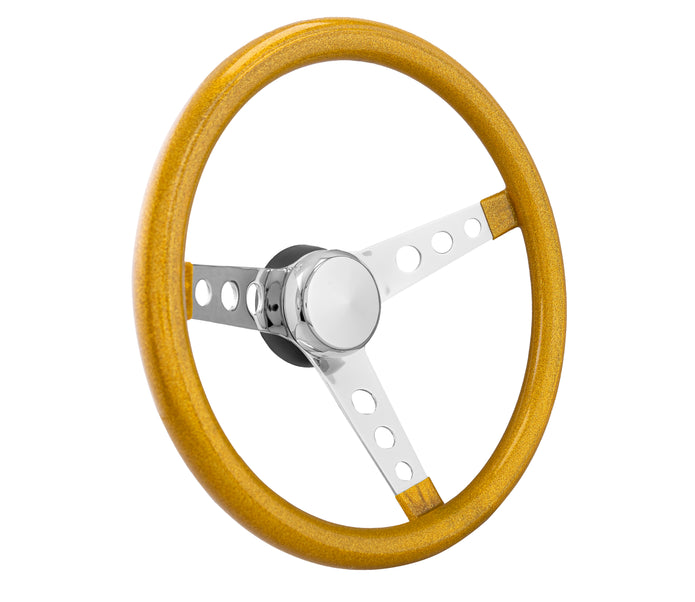 #8467	Classic 15" Metal Flake Gold