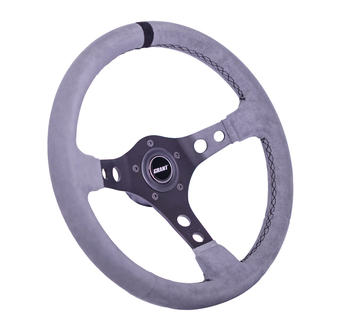 #8514	Race Gray Ultrasuede Wheel