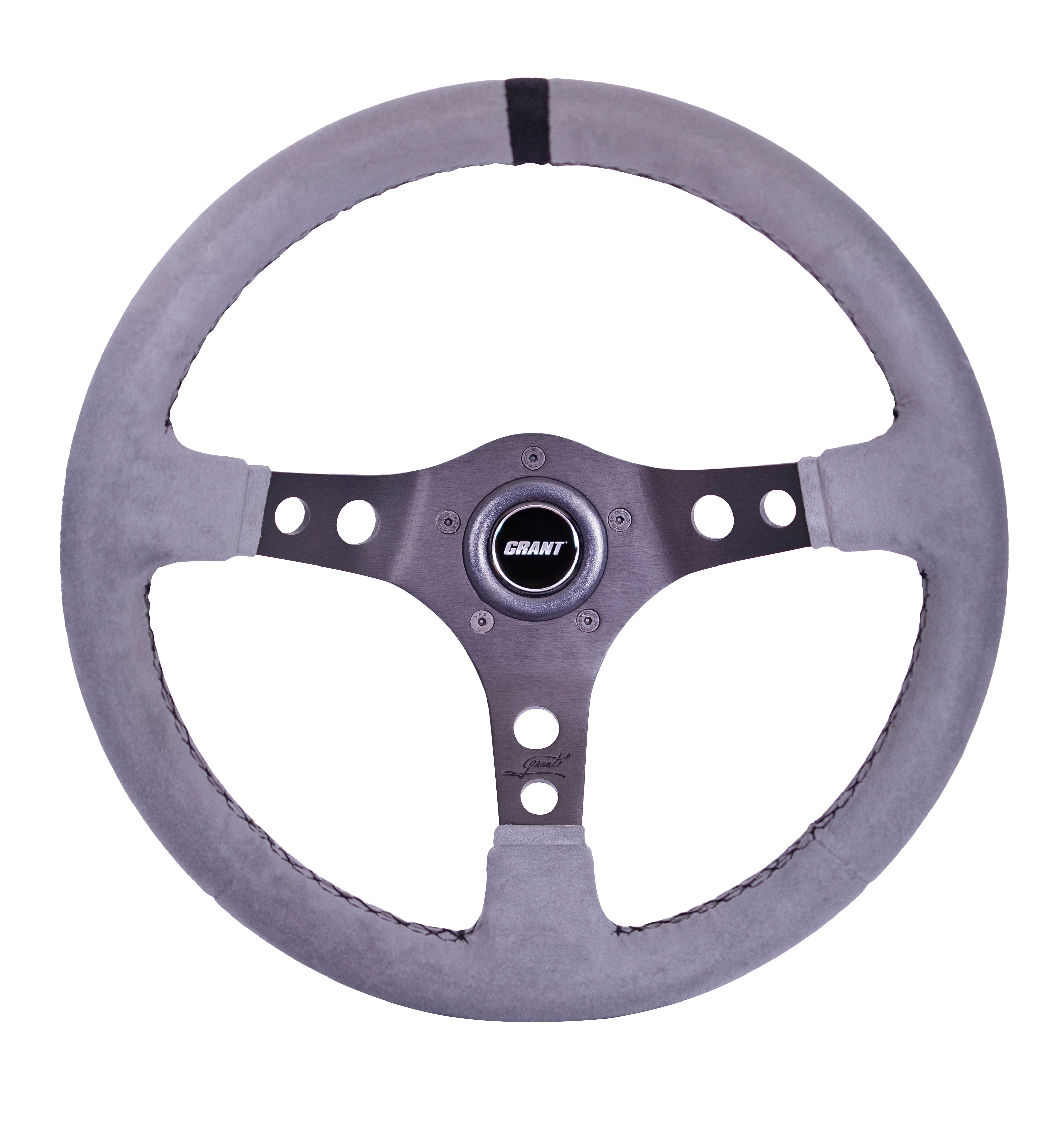 #8514	Race Gray Ultrasuede Wheel