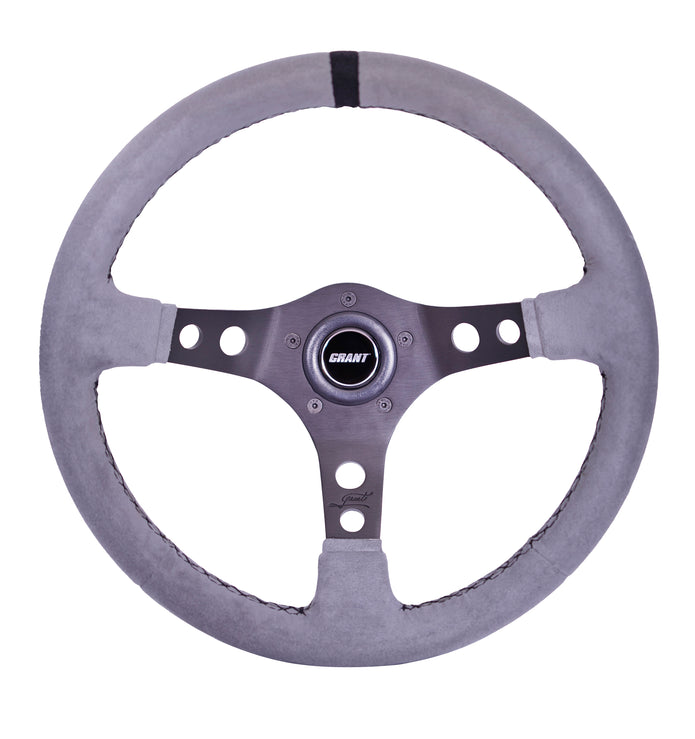 #8514	Race Gray Ultrasuede Wheel
