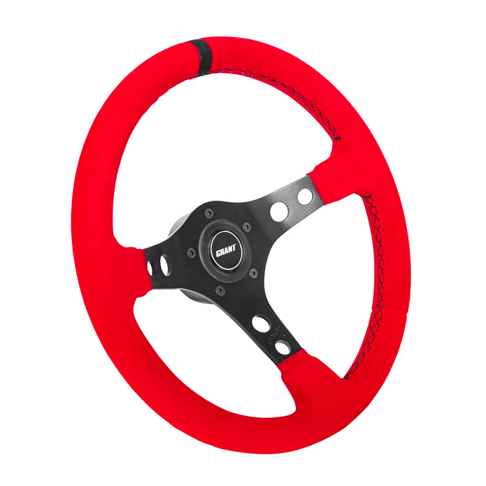 #8515	Race Red Ultrasuede Wheel