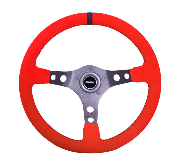 #8515	Race Red Ultrasuede Wheel