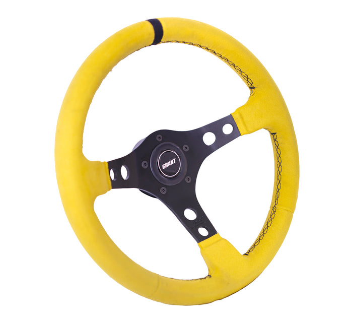 #8517	Race Yellow Ultrasuede Wheel