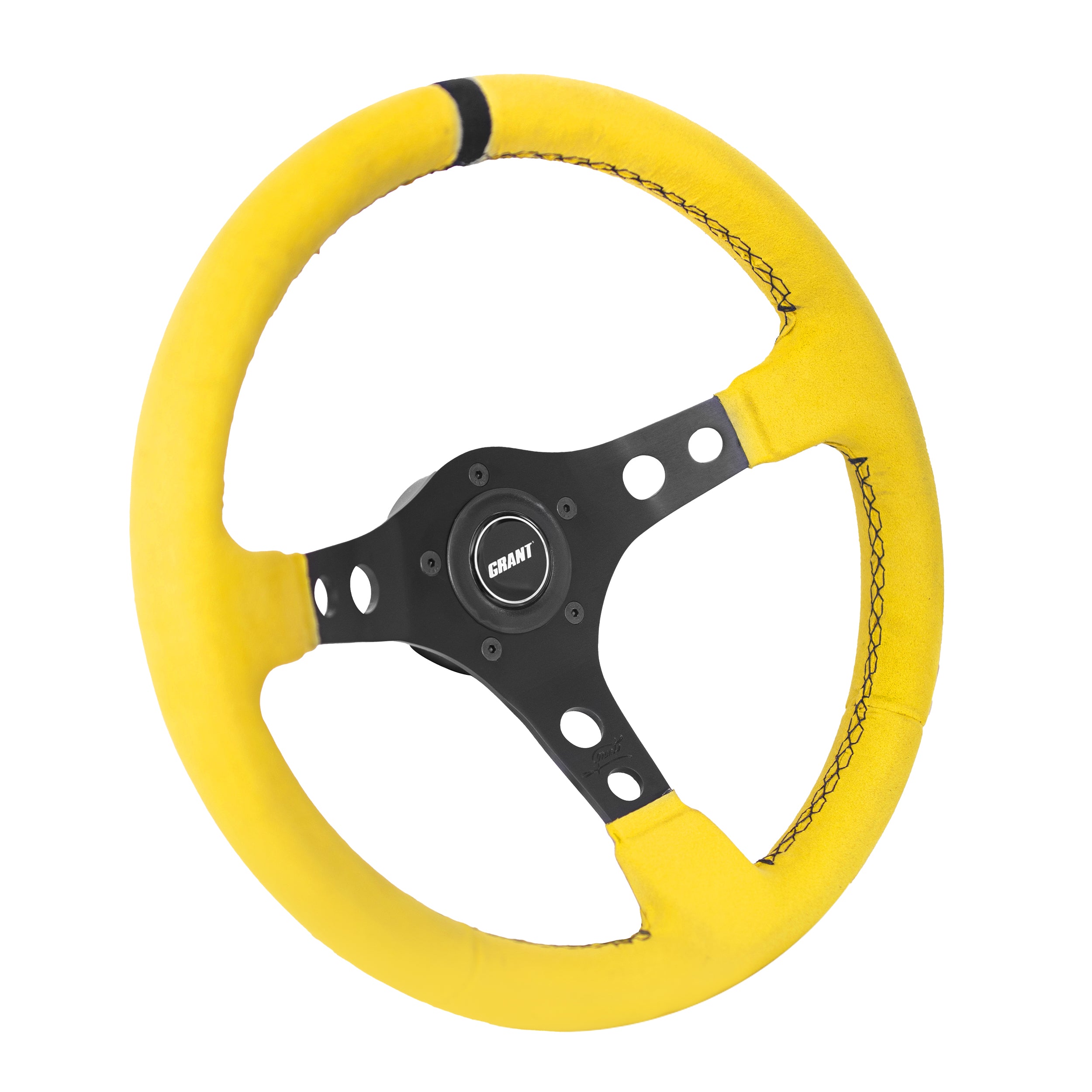 #8517	Race Yellow Ultrasuede Wheel