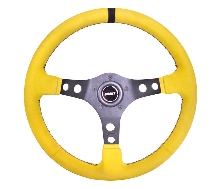 #8517	Race Yellow Ultrasuede Wheel