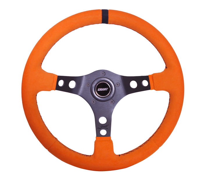 #8519	Race Orange Ultrasuede Wheel