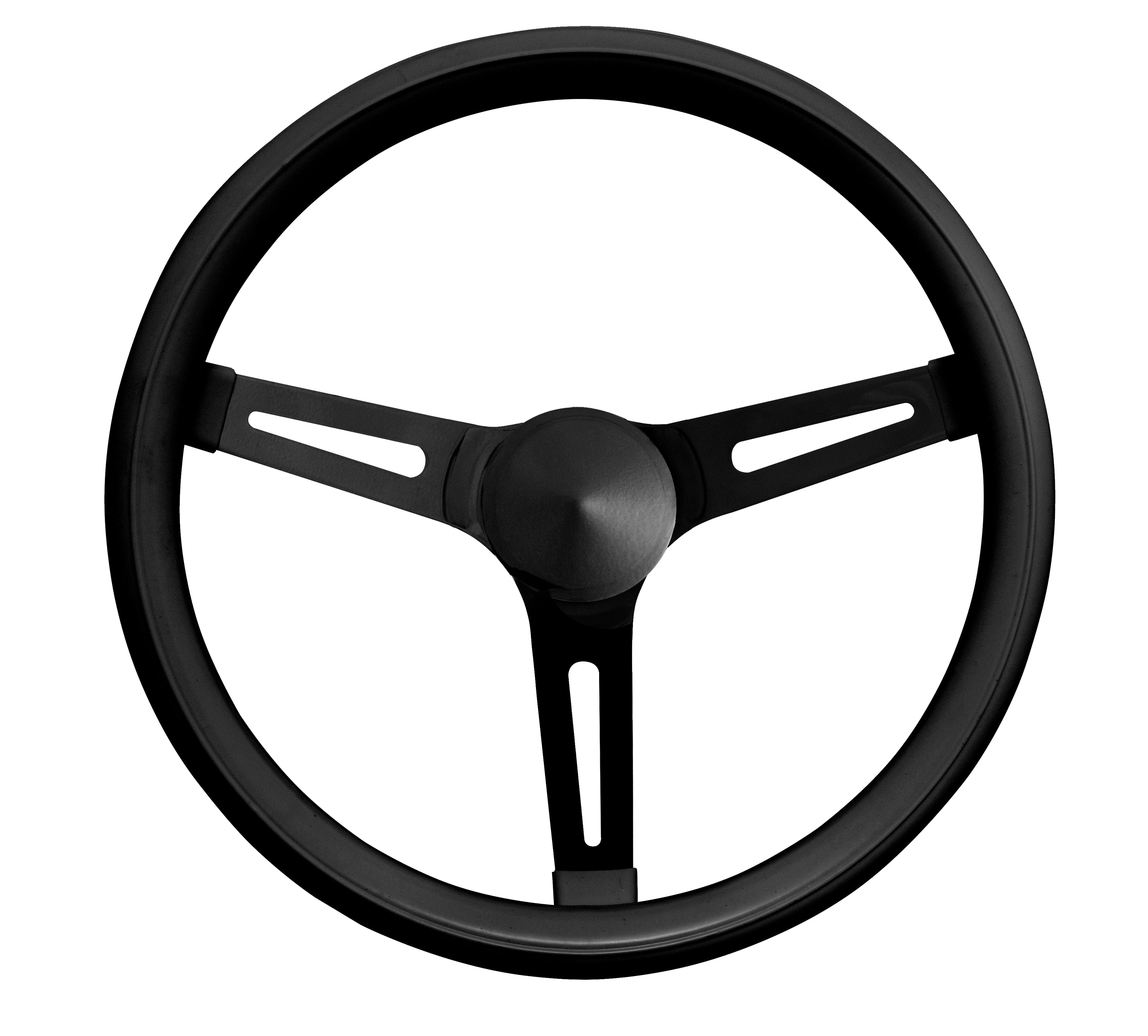 #8540	Classic Series Black - Slotted