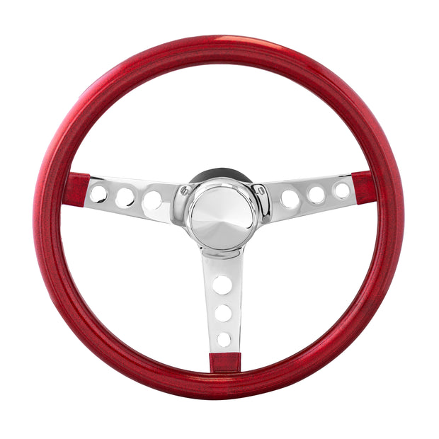 #8465	Classic 15" Metal Flake RED