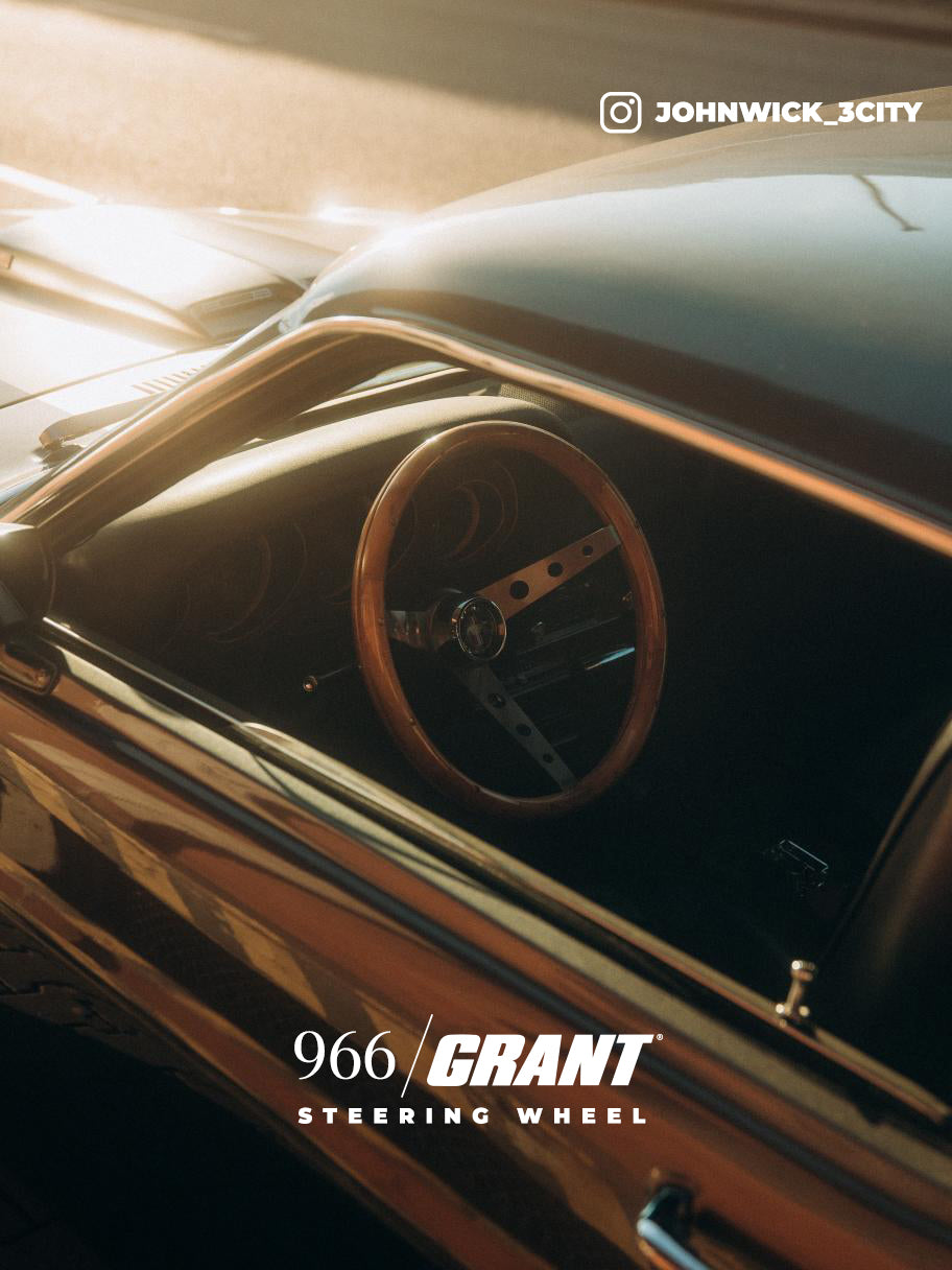 966 Mustang Wheel / Stainless Steel Spokes – GRANT Steering Wheels