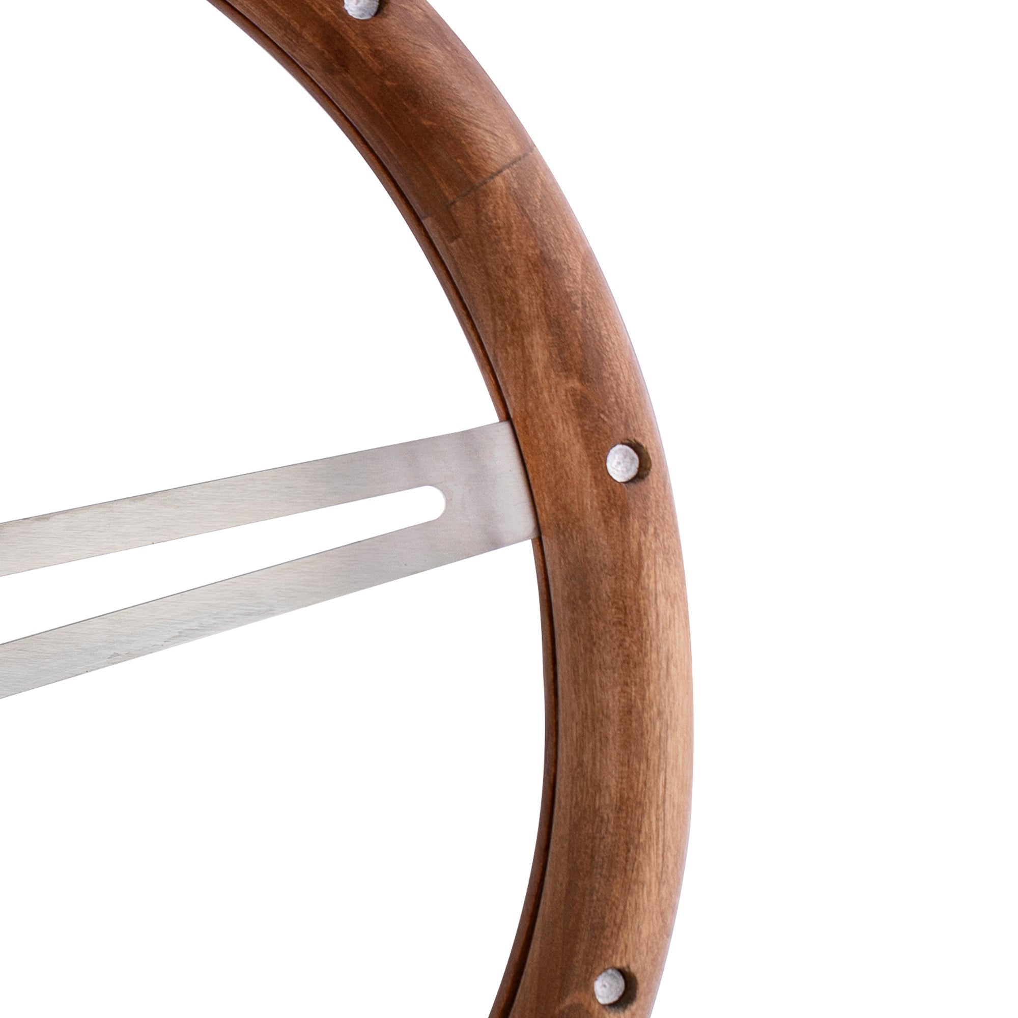 967-0 Classic GM Wood/Stnlss Spks – GRANT Steering Wheels