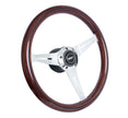 #1174	Collectors Black Line in Mahogany Grip, Polished Spoke