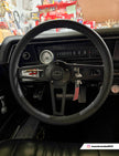 #1916 Billet T Series Black Wheel CHEV Logo & Install Kit