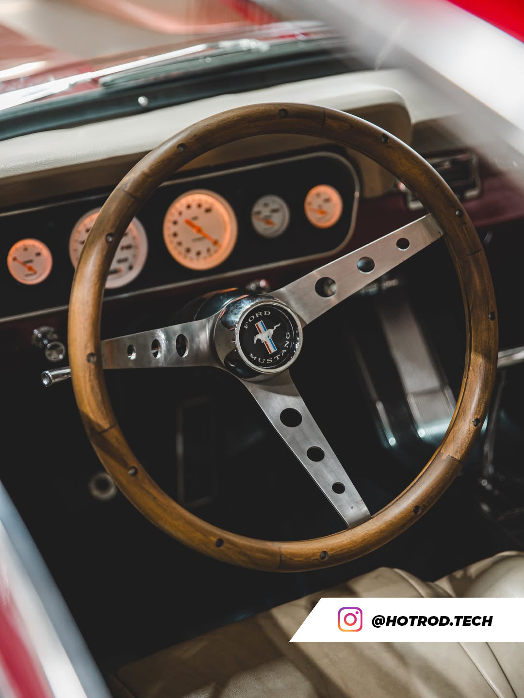 963 Mustang Wheel / Stainless Steel Spokes – GRANT Steering Wheels