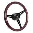 #1176	Collectors Black Line in Mahogany Grip, Black Spoke