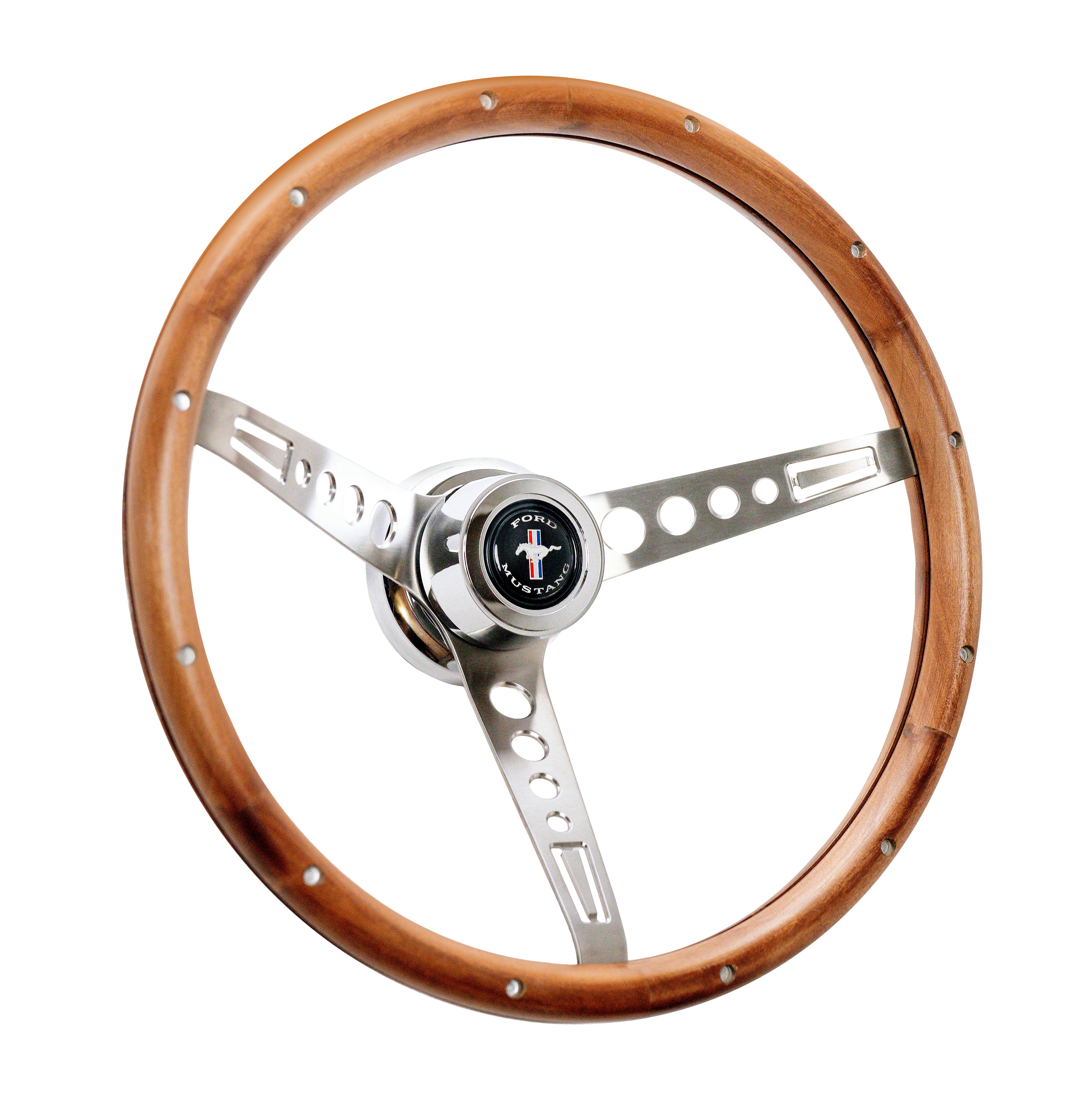 966-2 Mustang Wheel / Stainless Steel Spokes – GRANT Steering Wheels