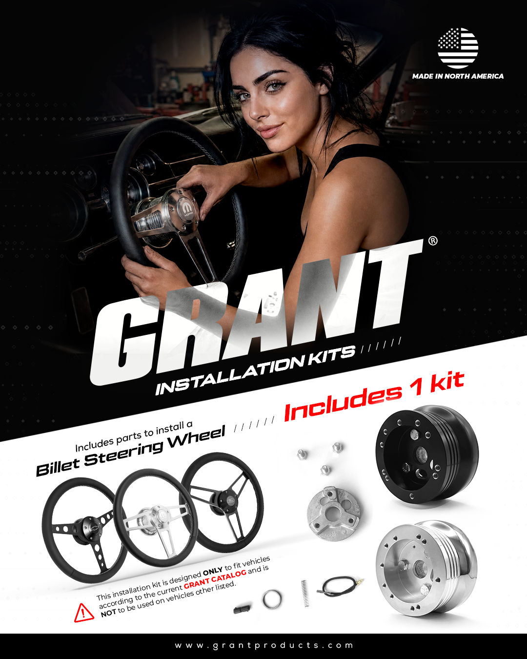 #5167	5 and 6 Holes Billet Installation KIT