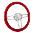 #1911-R Billet T Series Polished Wheel Chevrolet Logo & Install Kit