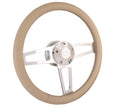 #1911-T Billet T Series Polished Wheel CHEV Logo & Install Kit