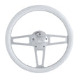 #1912-1W Billet T Series Polished Wheel Ford Logo & Install Kit