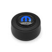 #5925	Aluminum Black Anodized Billet Horn Button with Mopar Emblem.