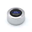 #5933	Aluminum Polished Billet Horn Button with Ford Emblem.