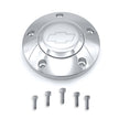 #1911-W Billet T Series Polished Wheel CHEV Logo & Install Kit