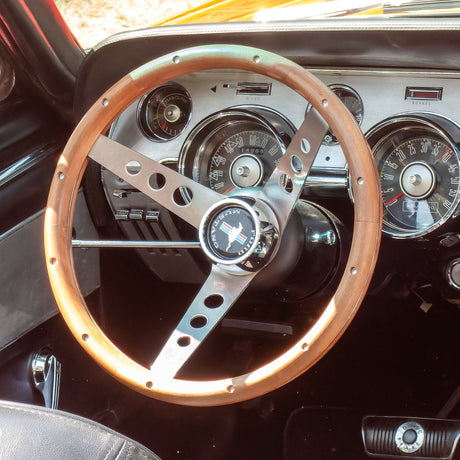 14 Chrome 3 Spoke Steerng Wheel Mahogany Wood Grp, 6 Hole Chevy Ford GMC | eBay Australa 14 Chrome 3 Spoke Steerng Wheel Mahogany Wood Grp, 6 Hole Chevy Ford GMC | eBay Australa